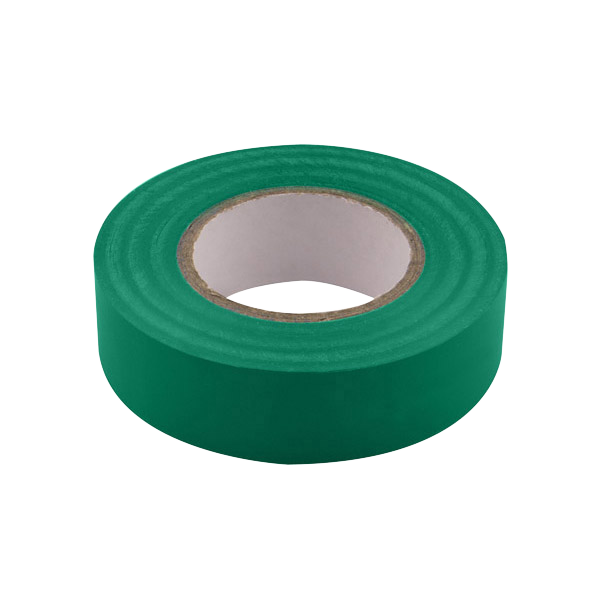 Unicrimp Green PVC Flame Retardant Insulation Tape 33mX19mm 