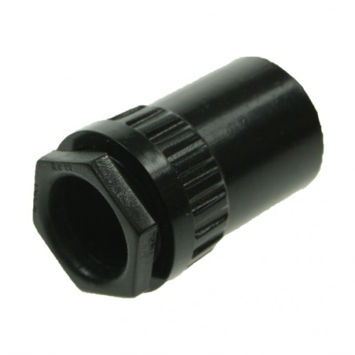 Univolt Black 20mm PVC Female Adaptor AFT/MBS20BK