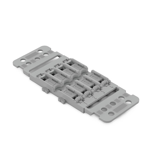 Wago 221-2504 4 Way Inline Mounting Carrier (Pack of 5)