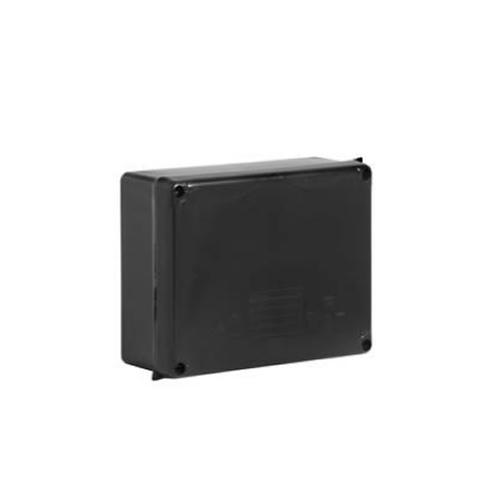 Wiska 886N IP65 Black Sealed Adaptable Box WIB4BK